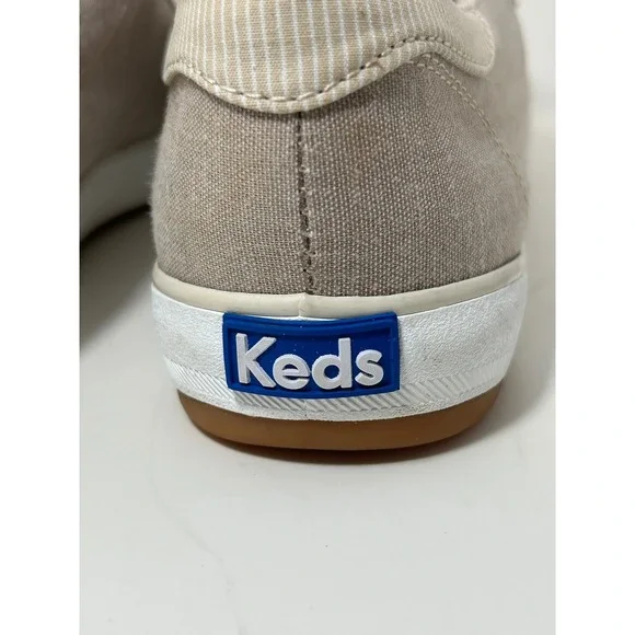 Keds Center II Tan Canvas Low Top Sneakers Womens Size 8 WF67057 - Picture 8 of 12